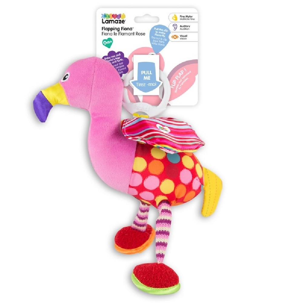Lamaze Flapping Fiona Rattle Pushchair Accessories 