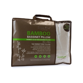 Bubba Blue Bamboo Bassinet Pillow White