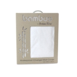 Bubba Blue Bamboo Waterproof Change Pad Cover White image 0