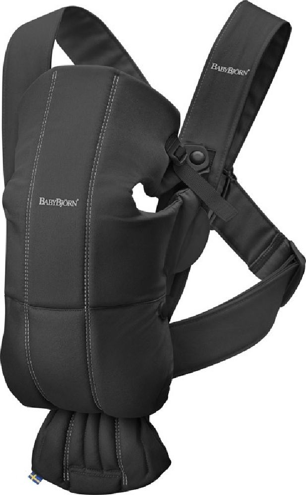 BabyBjorn Baby Carrier Mini Black | Baby Carriers | Baby Bunting AU