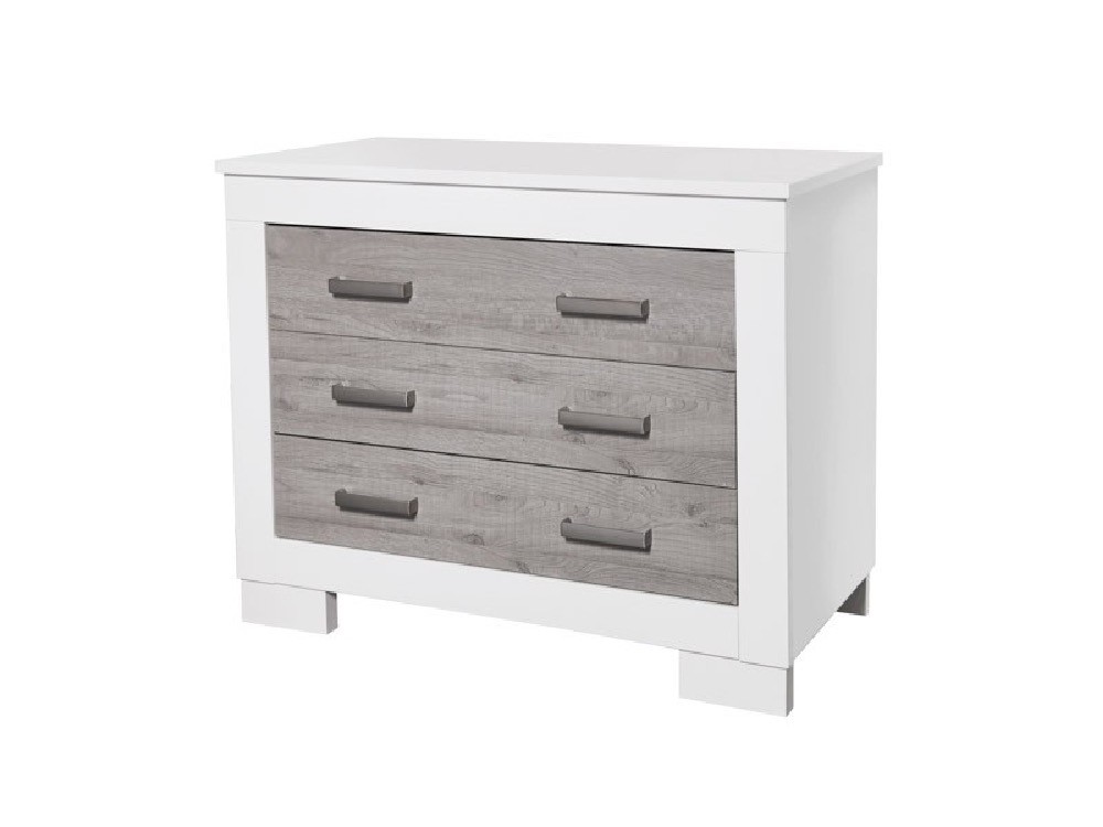 Love N Care Lucca Drawer Chest White Ash Drawers Baby Bunting AU