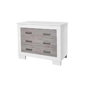 Love N Care Lucca Drawer Chest - White / Ash