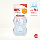 NUK Soother - Baby Blue - 0-6 Months - 2 Pack image 2