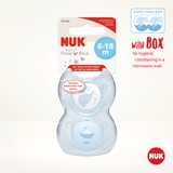 NUK Soother - Baby Blue - 6-18 Months - 2 Pack image 2