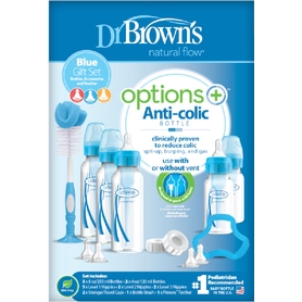 Dr Browns Options+ Bottle Narrow Neck Gift Set Blue