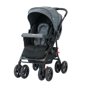 Steelcraft Accent Reverse Handle Stroller Chambray