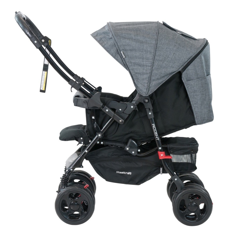 reverse handle pram