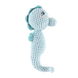 Weegoamigo Crochet Rattle Seahorse image 0