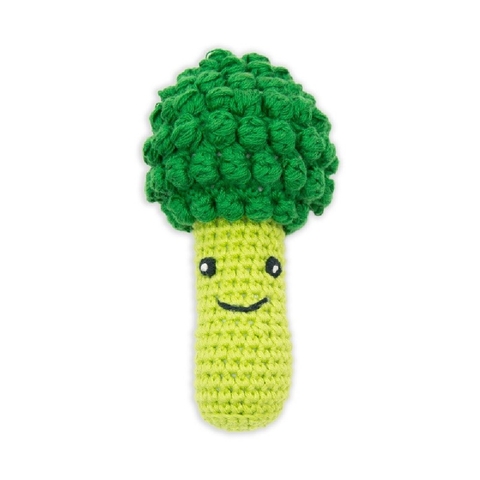 Weegoamigo Crochet Rattle Broccoii image 0 Large Image