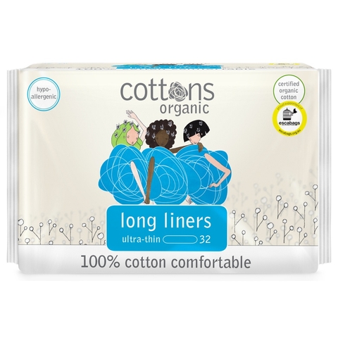 Cottons Long Liners 32 Pack image 0 Large Image