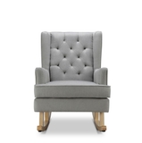 4Baby Elle Rocking Chair - Grey image 1