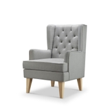 4Baby Elle Rocking Chair - Grey image 2
