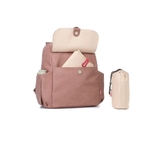 Babymel Backpack Nappy Bag Robyn Pink Faux Leather image 2