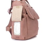 Babymel Backpack Nappy Bag Robyn Pink Faux Leather image 5