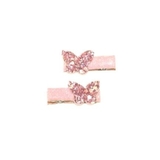 4Baby Butterfly Glitter Clips Pink Osfa image 0