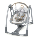 Ingenuity Boutique Collection Swing N Go Portable Swing Bella Teddy image 0