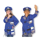 Melissa And Doug Costume Set Police Officer - Osfa image 0