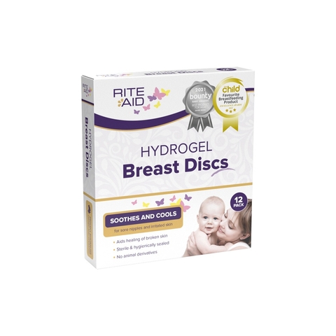 Rite Aid Hydrogel Breast Discs 12 Pack image 0 Large Image