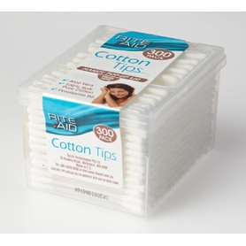 Rite Aid Cotton Tips 300 Pack