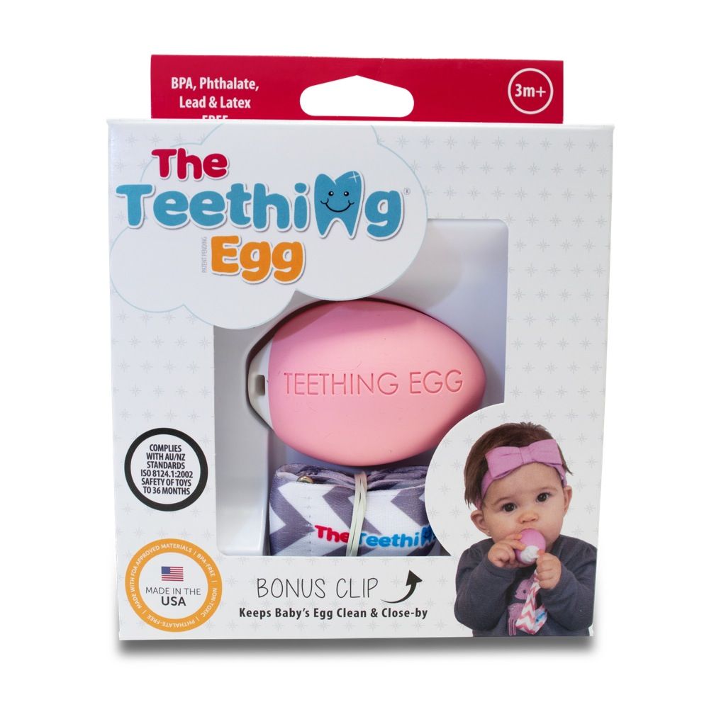 Teething egg hot sale