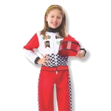 Melissa And Doug Costume Set Race Car Driver - Osfa image 0