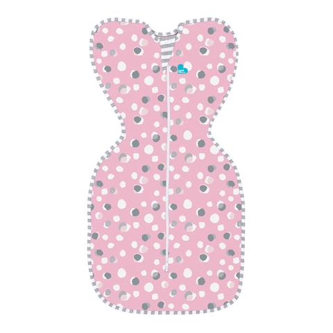 Love To Dream Swaddle Up Original 1.0 Tog Polkadots Pink Small image 0 Large Image