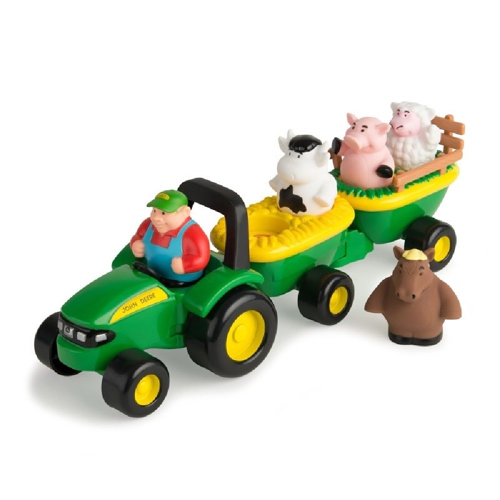 John Deere Animal Sounds Hayride | Vehicles | Baby Bunting AU