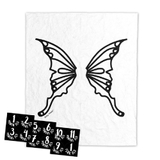 Baby Made Baby Milestone Backdrop Butterfly Scene image 0