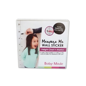 Baby Made Measure Me Wall Sticker