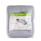 4Baby Jersey Body Pillow Grey Marle image 0