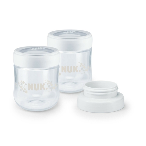 NUK Nature Sense Milk Containers & Breast Pump Adapter image 0 Large Image