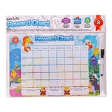 Learning Can be Fun Magnetic Reward Chart Sea Life image 1