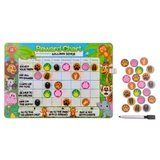 Learning Can be Fun Magnetic Reward Chart Jungle image 0