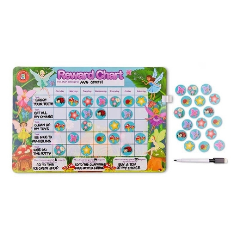 Learning Can be Fun Magnetic Reward Chart Fairy image 0 Large Image