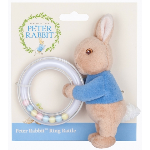 Beatrix Potter Peter Rabbit Ring Rattle Peter image 0 Large Image