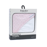 Bubba Blue Polka Dots Hooded Towel Pink image 0