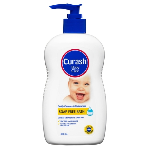 Curash Baby Soap Free Bath 400ml image 0 Large Image