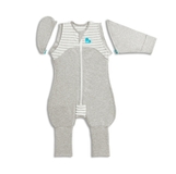 Love To Dream Swaddle Up Transition Suit 1.0 Tog Grey Medium image 1