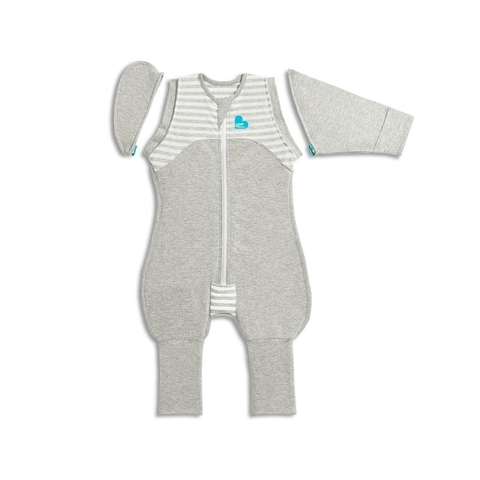 Love To Dream Swaddle Up Transition Suit 1.0 Tog Grey Large image 0 Large Image