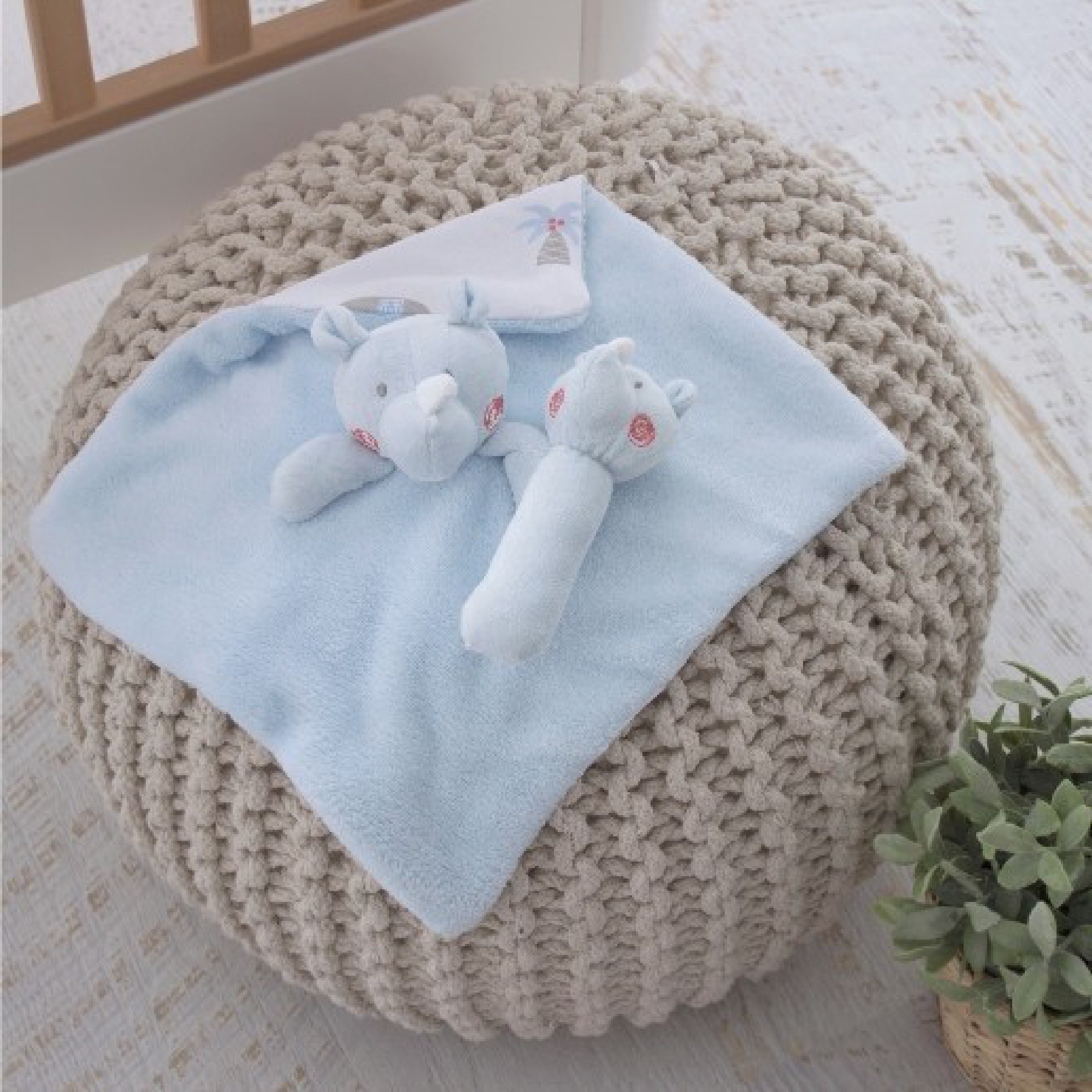Bubba Blue Rhino Run Security Blanket Rattle Set Baby Bunting Bubba Blue Rhino Run Security Blanket Rattle Set Baby Bunting