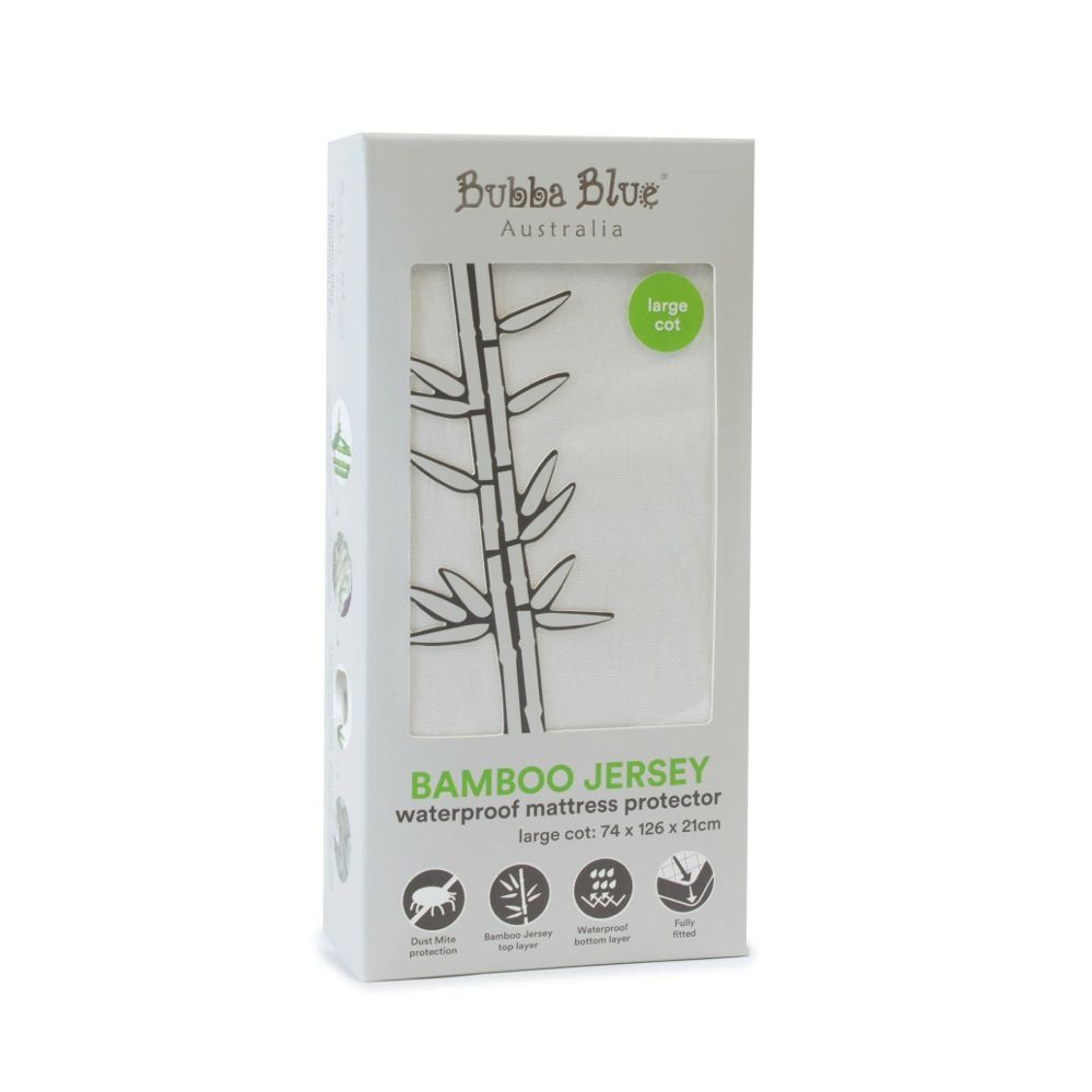 Bubba blue clearance bamboo mattress protector