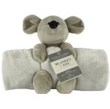 The Little Linen Company Blanket & Plush Toy Mouse image 0