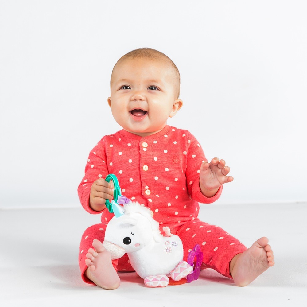 Bright Starts Sparkle N Shine Unicorn | Interactive Toys | Baby Bunting AU