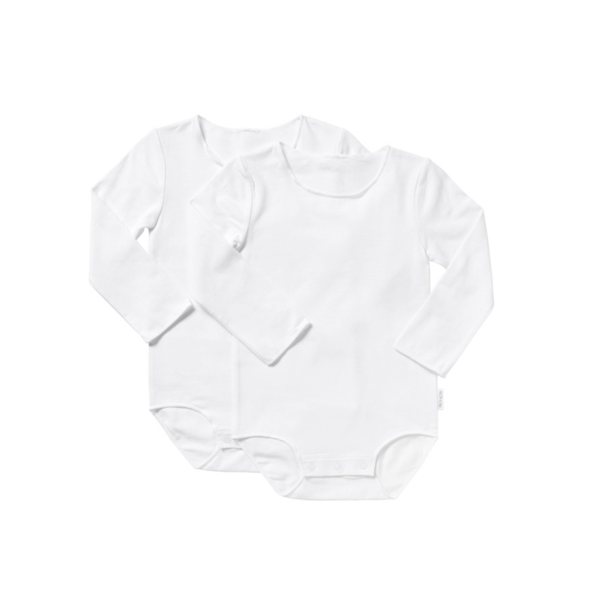 Bonds Wonderbodies Long Sleeve 2 Pack White Size 2