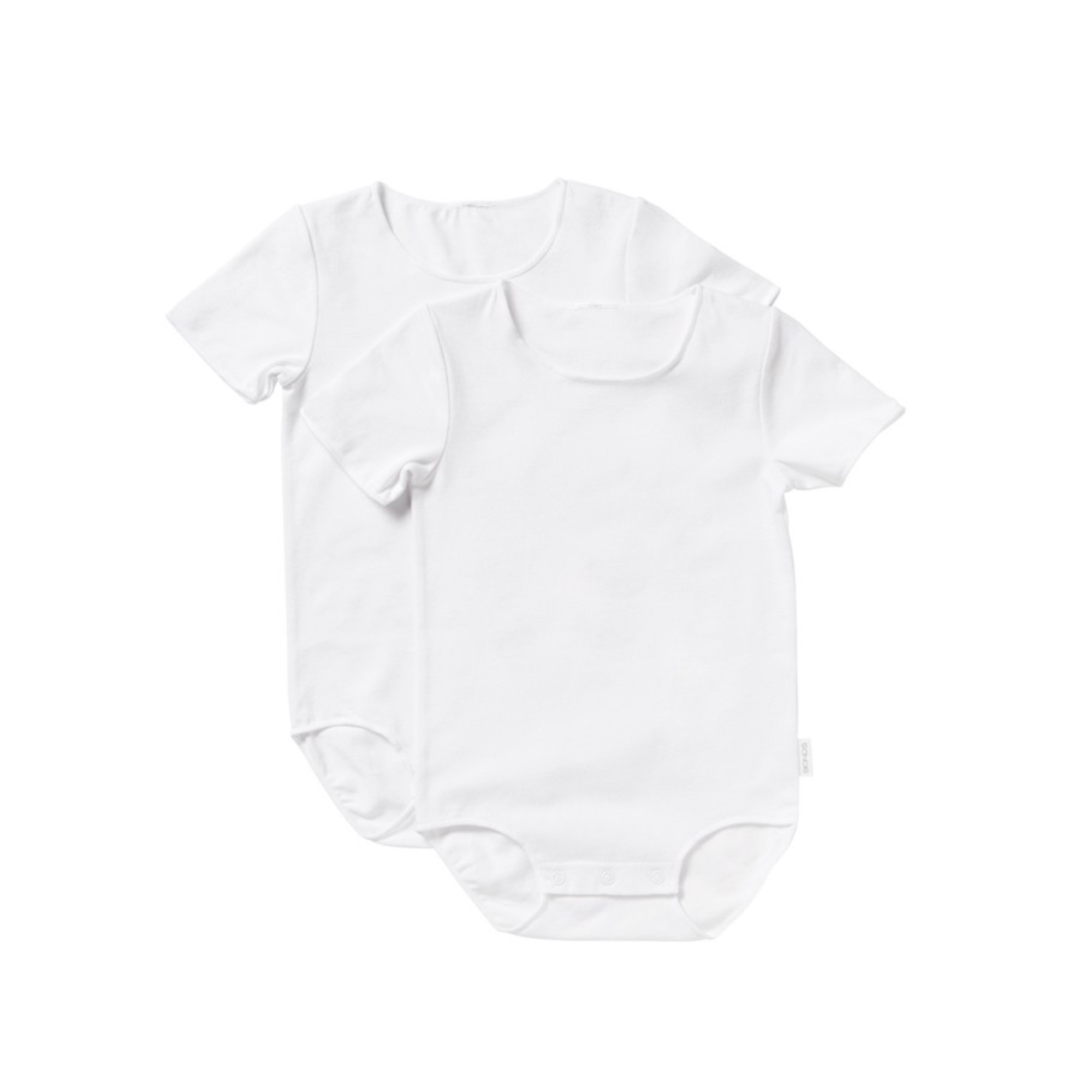 Bonds 2 Pack Wonderbodies Short Sleeve White Size 0