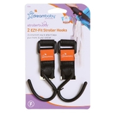 Dreambaby EZY-Fit Stroller Hooks 2pk Black image 0