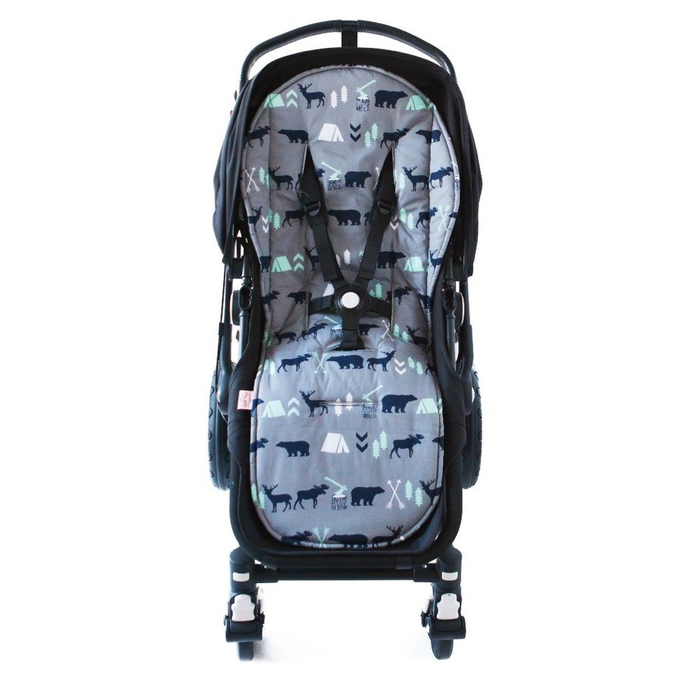 Bambella Pram Liner Bear Navy | 20% Off Selected prams & strollers | Baby Bunting AU