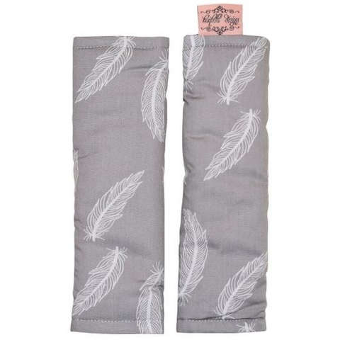Bambella Harness Cover Grey Feathers image 0 Large Image