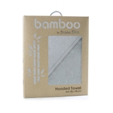 Bubba Blue Grey Bamboo Hooded Towel image 0