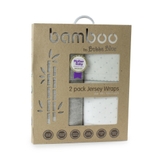 Bubba Blue Grey Bamboo Jersey Wrap 2 Pack image 0